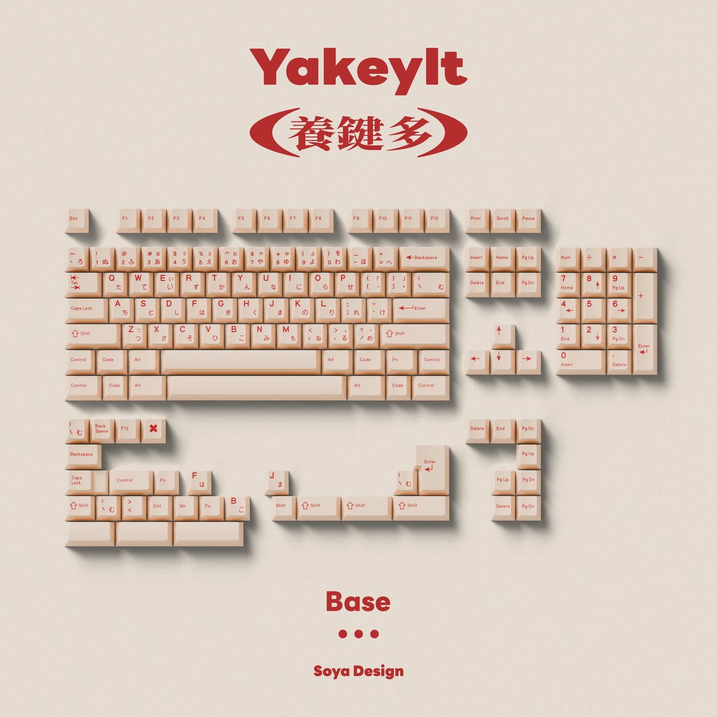 TUT Yakeylt Keycaps